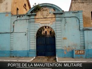 ORAN - LA MARINE PORTE DE LA MANUTENTION MILITAIRE 